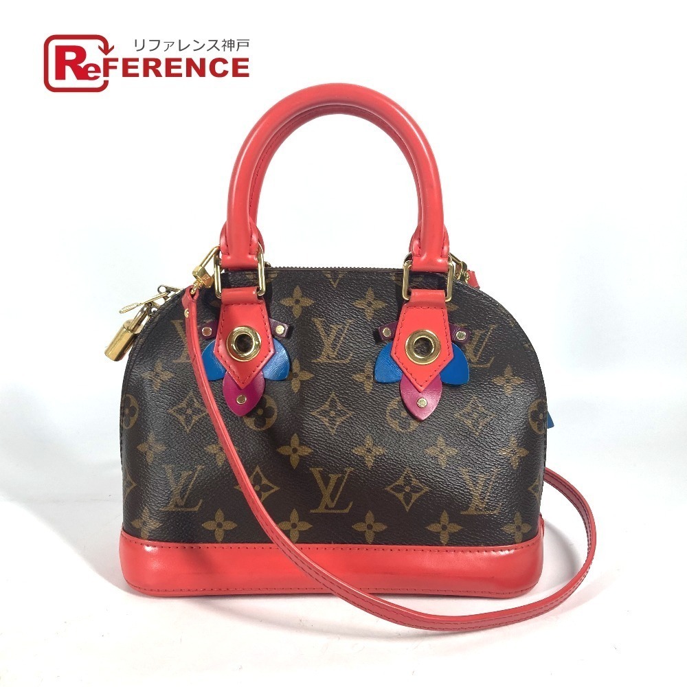 Louis Vuitton Totem Alma Bag Crossbody Handbag Flamingo Brown